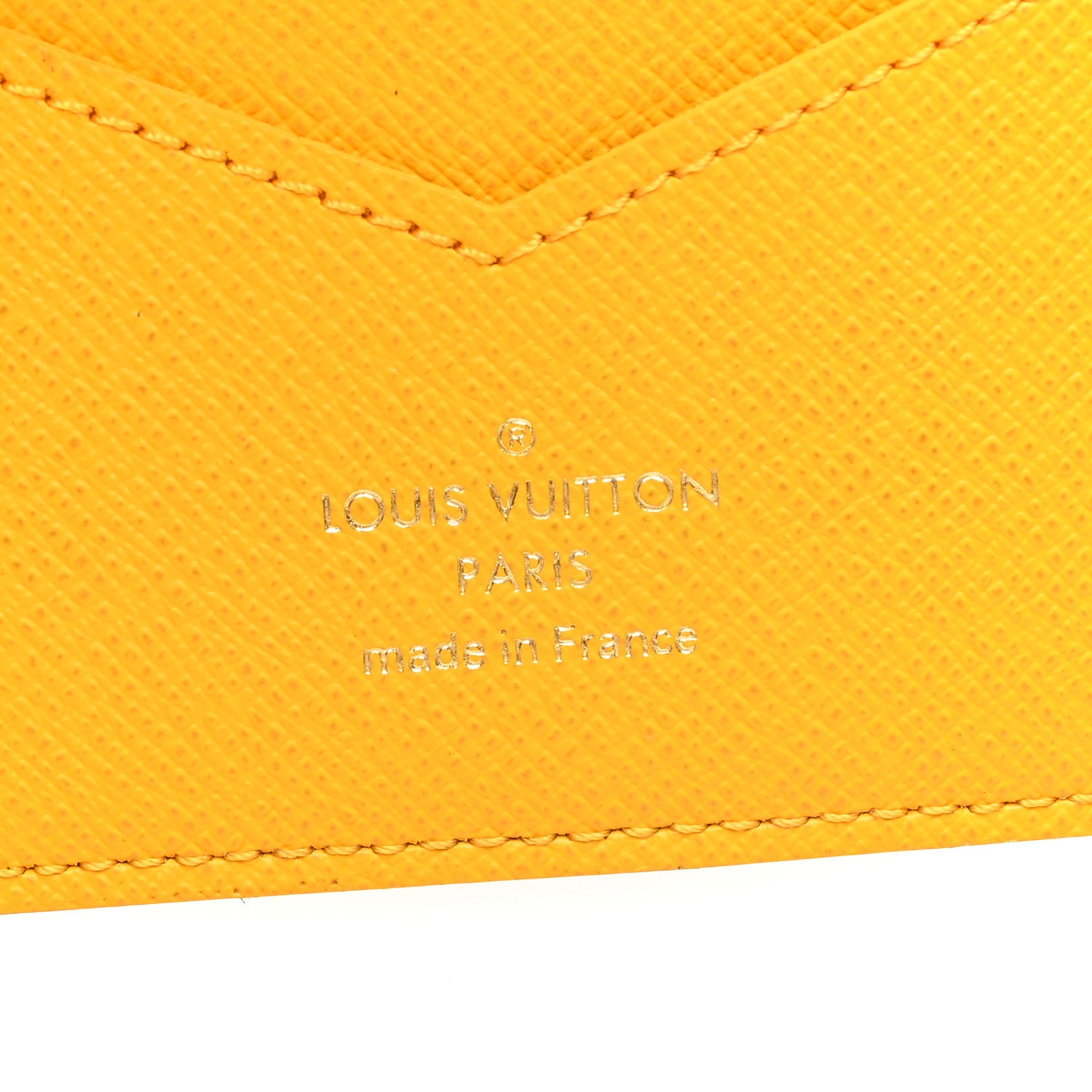 Louis Vuitton Monogram 2022 Christmas Animation New York Soho Passport Cover Yellow 6 of 6