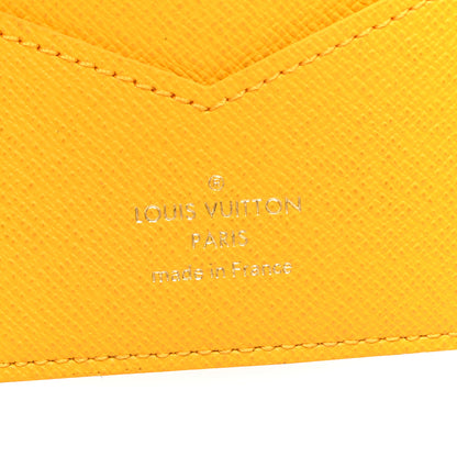 Louis Vuitton Monogram 2022 Christmas Animation New York Soho Passport Cover Yellow 6 of 6