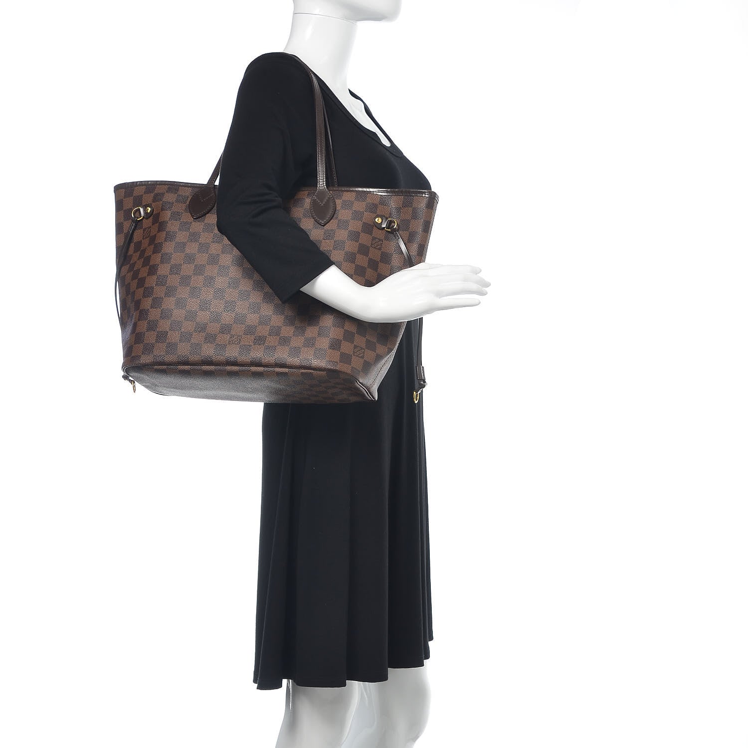 Louis Vuitton Damier Ebene Neo Neverfull MM 2 of 21