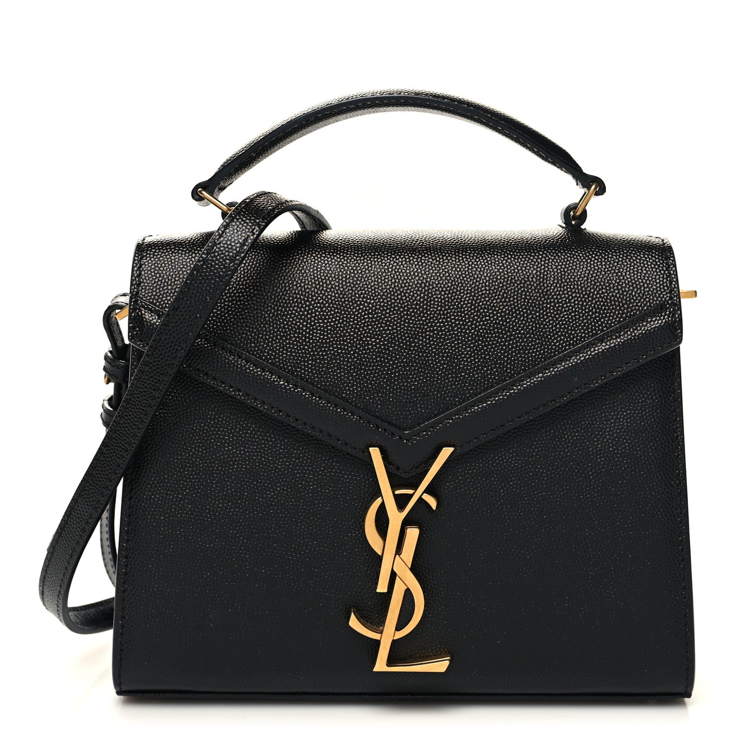 Grain de Poudre Mini Classic Monogram Cassandra Top Handle Black