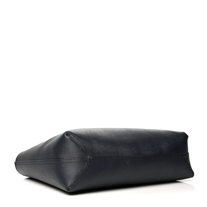 Gucci GG Supreme Monogram Blooms Medium Reversible Tote Beige Blue Navy 12 of 17