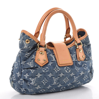 Louis Vuitton Monogram Denim Pleaty Blue 3 of 8
