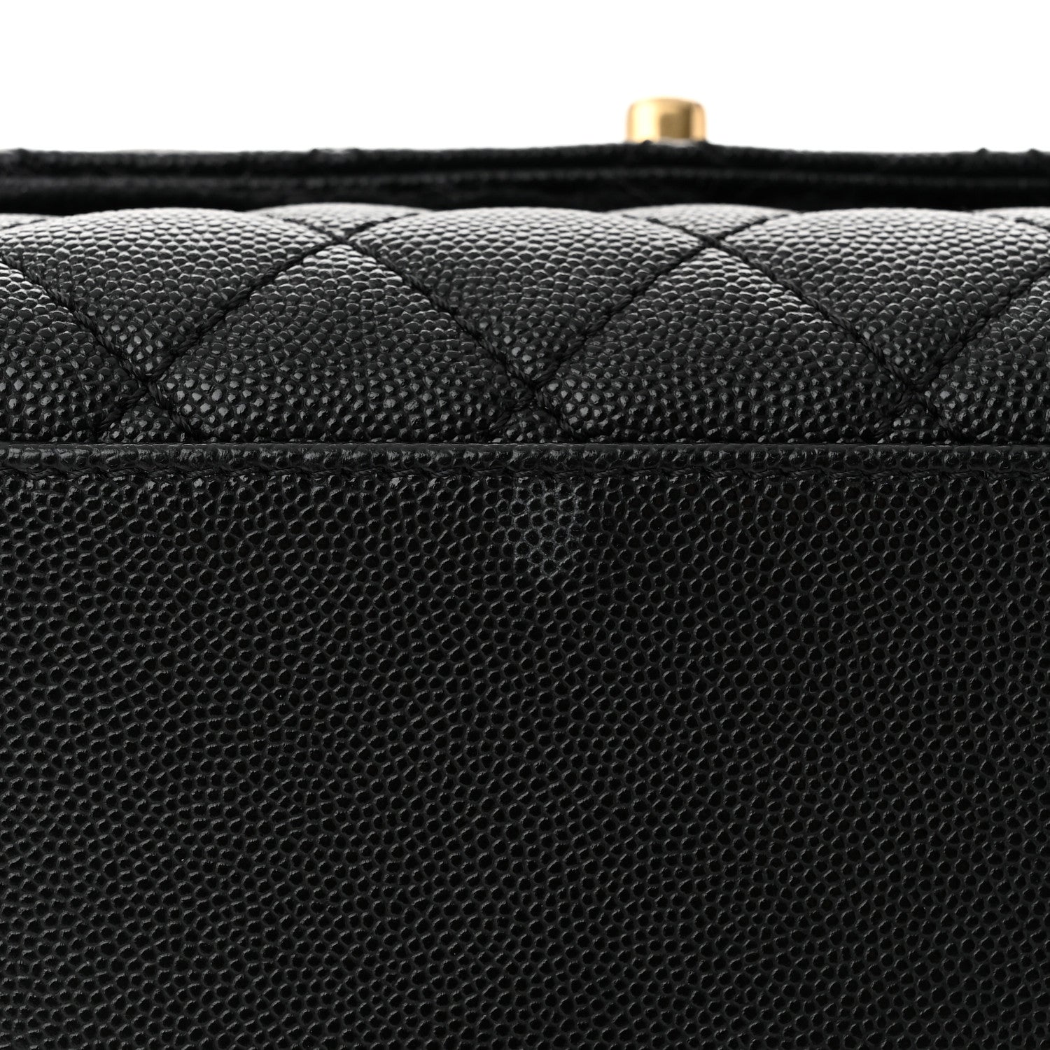 Chanel Caviar Quilted Mini Coco Chain Handle Flap Black 11 of 11