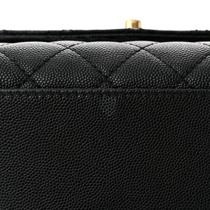 Chanel Caviar Quilted Mini Coco Chain Handle Flap Black 11 of 11