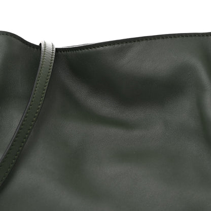 Loewe Calfskin Flamenco Knot Clutch Vintage Khaki 8 of 10
