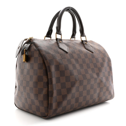 Louis Vuitton Damier Ebene Speedy 30 3 of 12