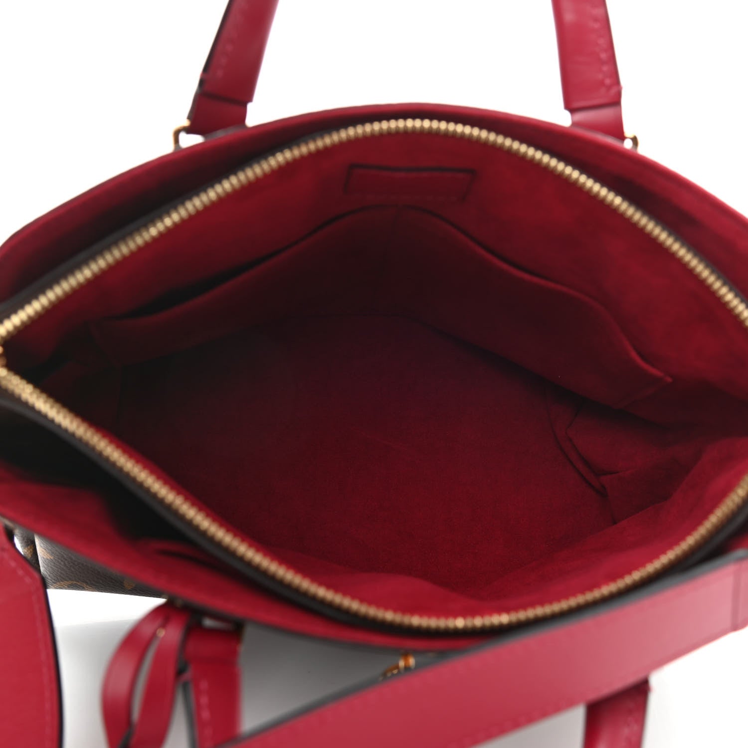 Louis Vuitton Monogram Flower Zipped Tote PM Lie de Vin 5 of 10