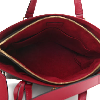 Louis Vuitton Monogram Flower Zipped Tote PM Lie de Vin 5 of 10