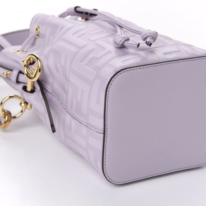 Fendi Vitello Termosport F is Fendi FF 1974 Embossed Mini Mon Tresor Bucket Bag Anemone 7 of 11