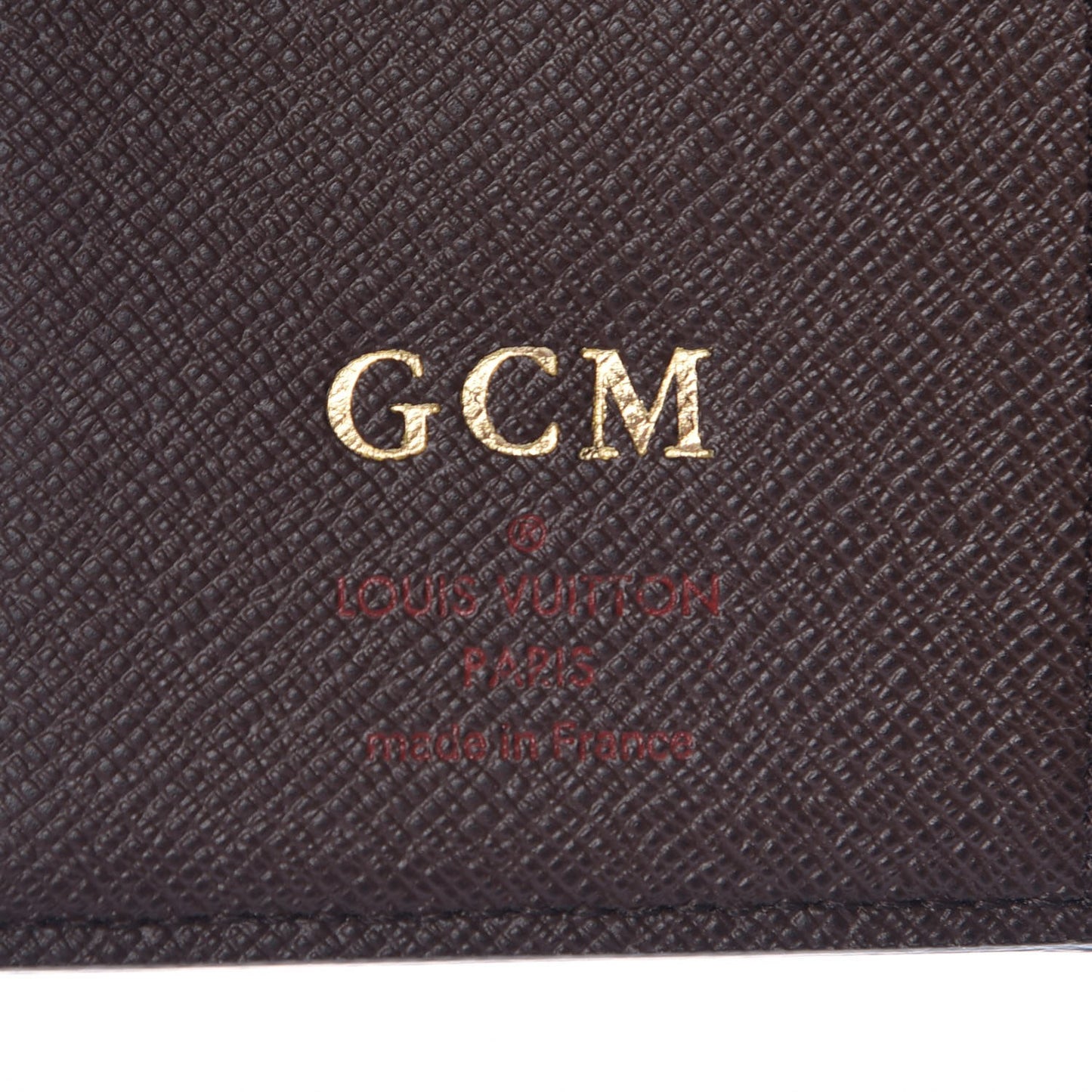 Damier Ebene Small Ring Agenda Cover