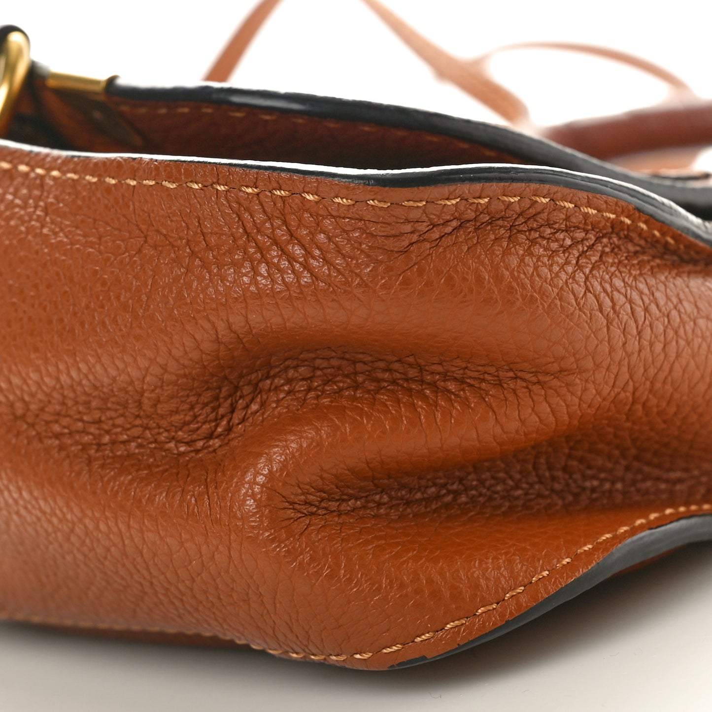 Calfskin Mini Marcie Satchel Tan