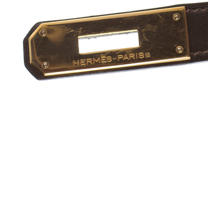 Hermes Box Kelly Sellier 32 Chocolate 21 of 30
