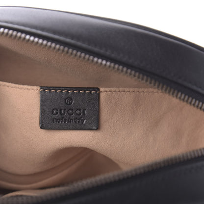 Gucci Calfskin Matelasse GG Marmont Belt Bag 75 30 Black 8 of 10