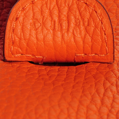Hermes Taurillon Clemence Evelyne III PM Orange 12 of 15