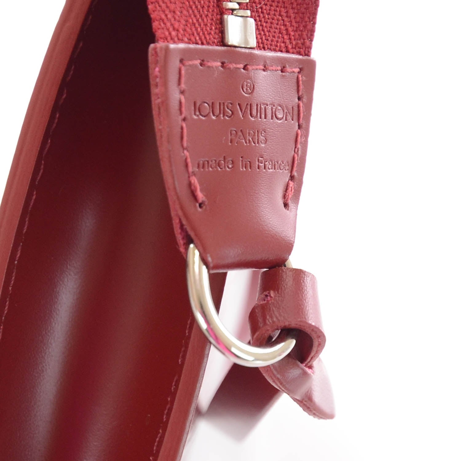 Louis Vuitton Epi Pochette Accessories 24 Red 4 of 6