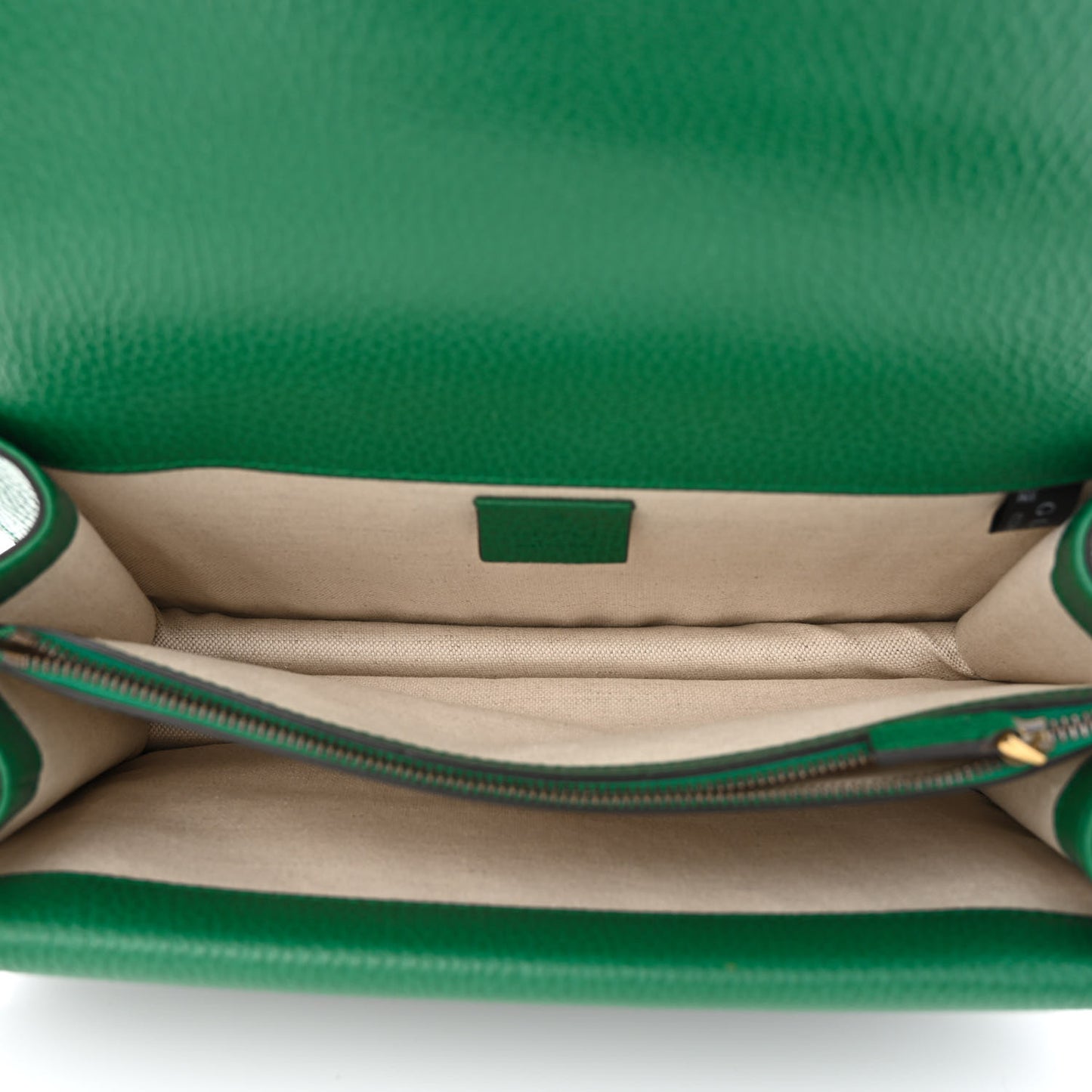Pebbled Calfskin Small Dionysus Shoulder Bag Emerald