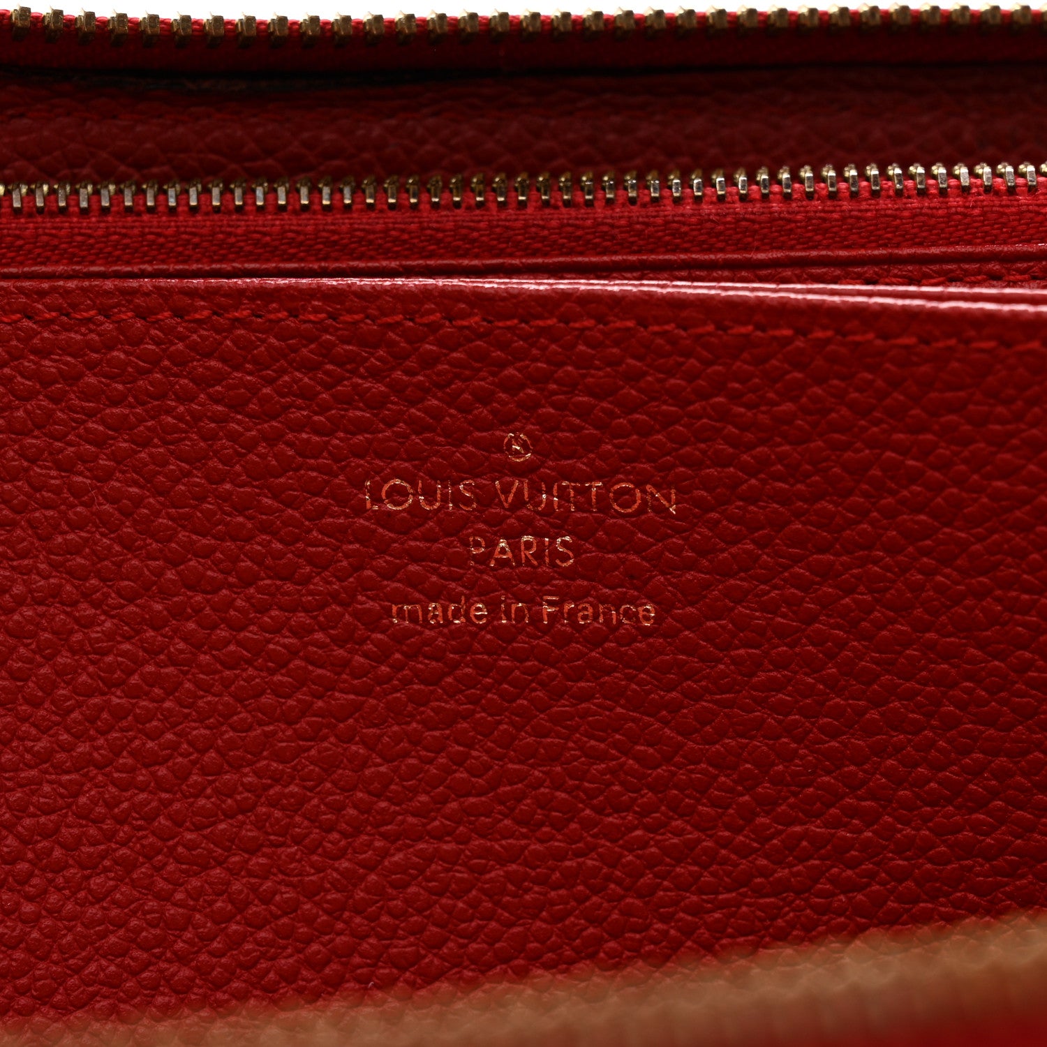 Louis Vuitton Empreinte Zippy Wallet Cherry 6 of 12