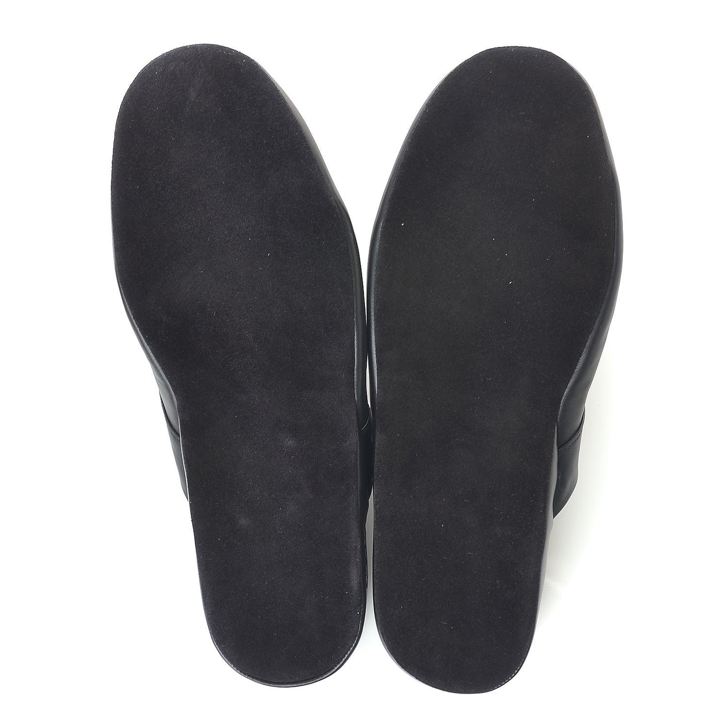 X SUPREME Lambskin Mens Hugh Slippers 8 Black