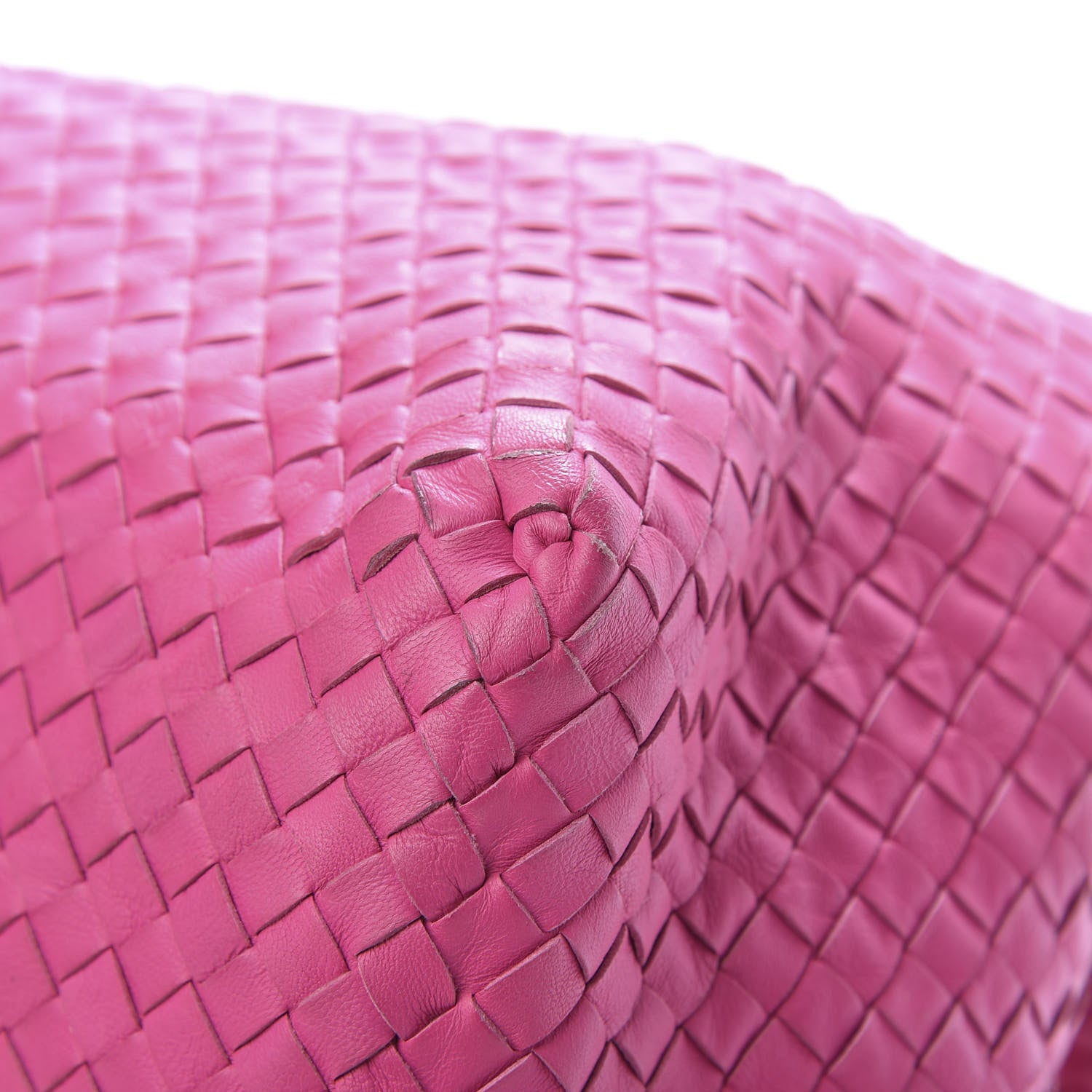Bottega Veneta Nappa Intrecciato Large Seamless Tote Fuchsia 10 of 12