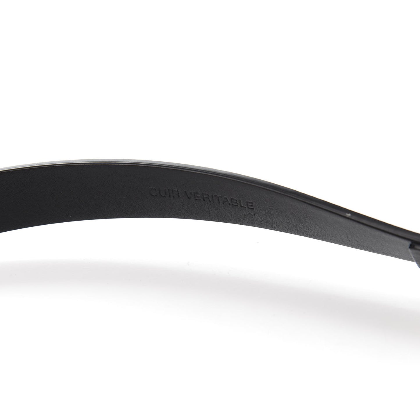 Calfskin CC Pearl Chain Belt 70 28 Black