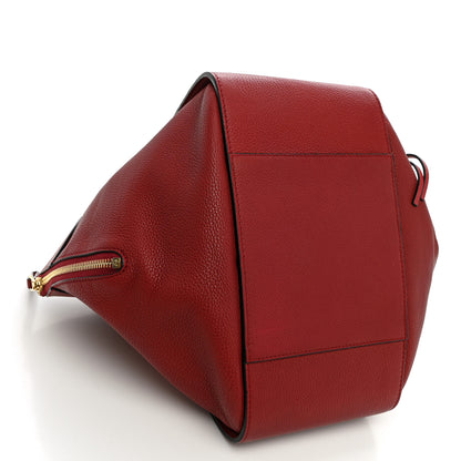Loewe Grained Calfskin Small Hammock Shoulder Bag Raspberry 9 of 10