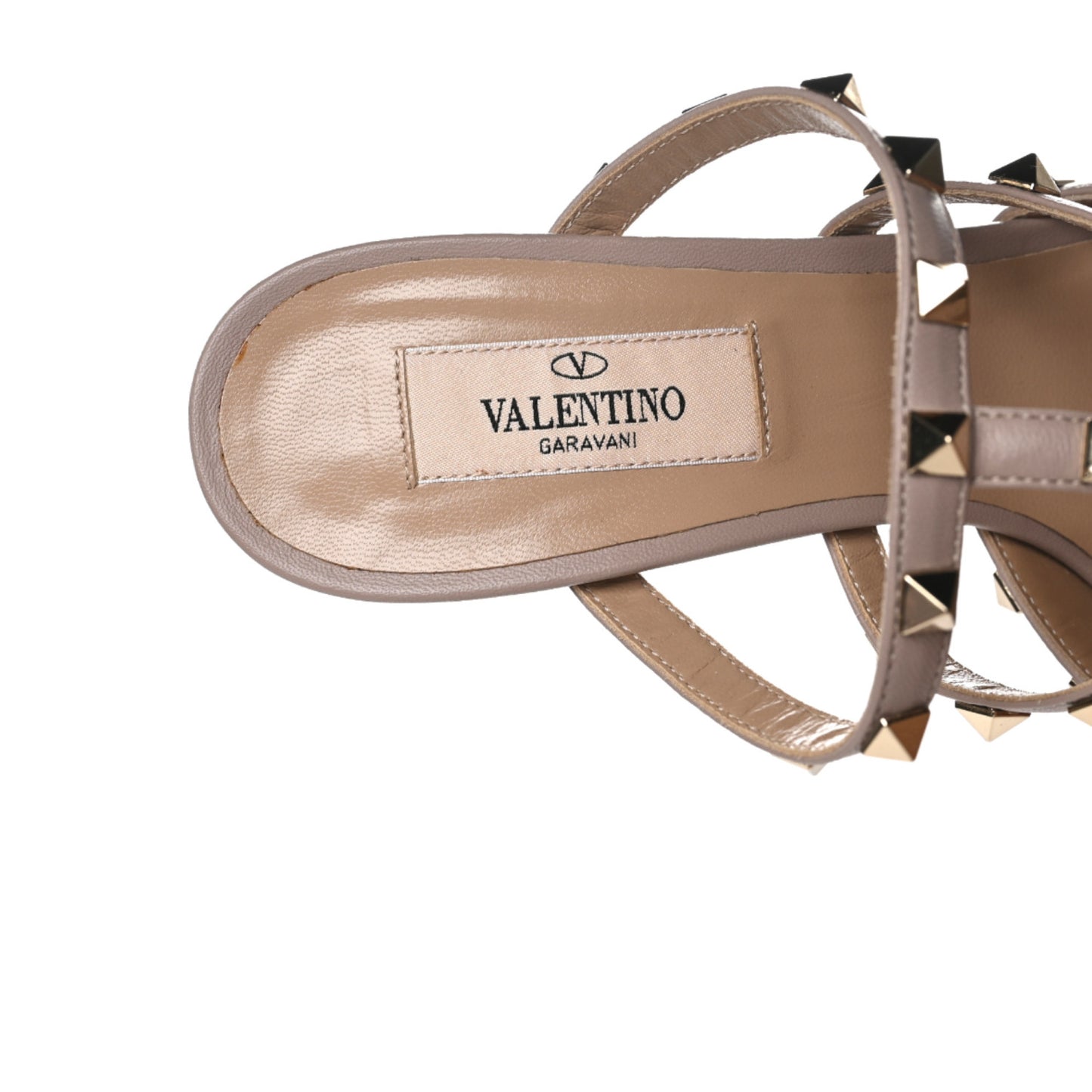 Nappa Rockstud 90mm Cage Mules 37 Black Poudre