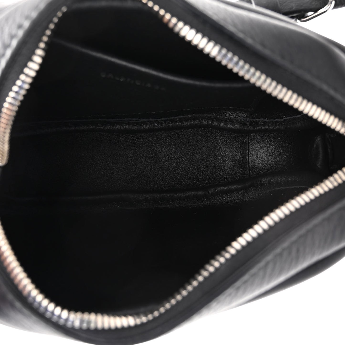 Calfskin Logo XS Everyday Camera Bag Black