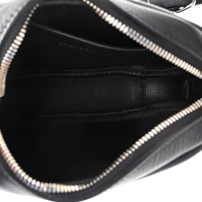 Balenciaga Calfskin Logo XS Everyday Camera Bag Black 5 of 9