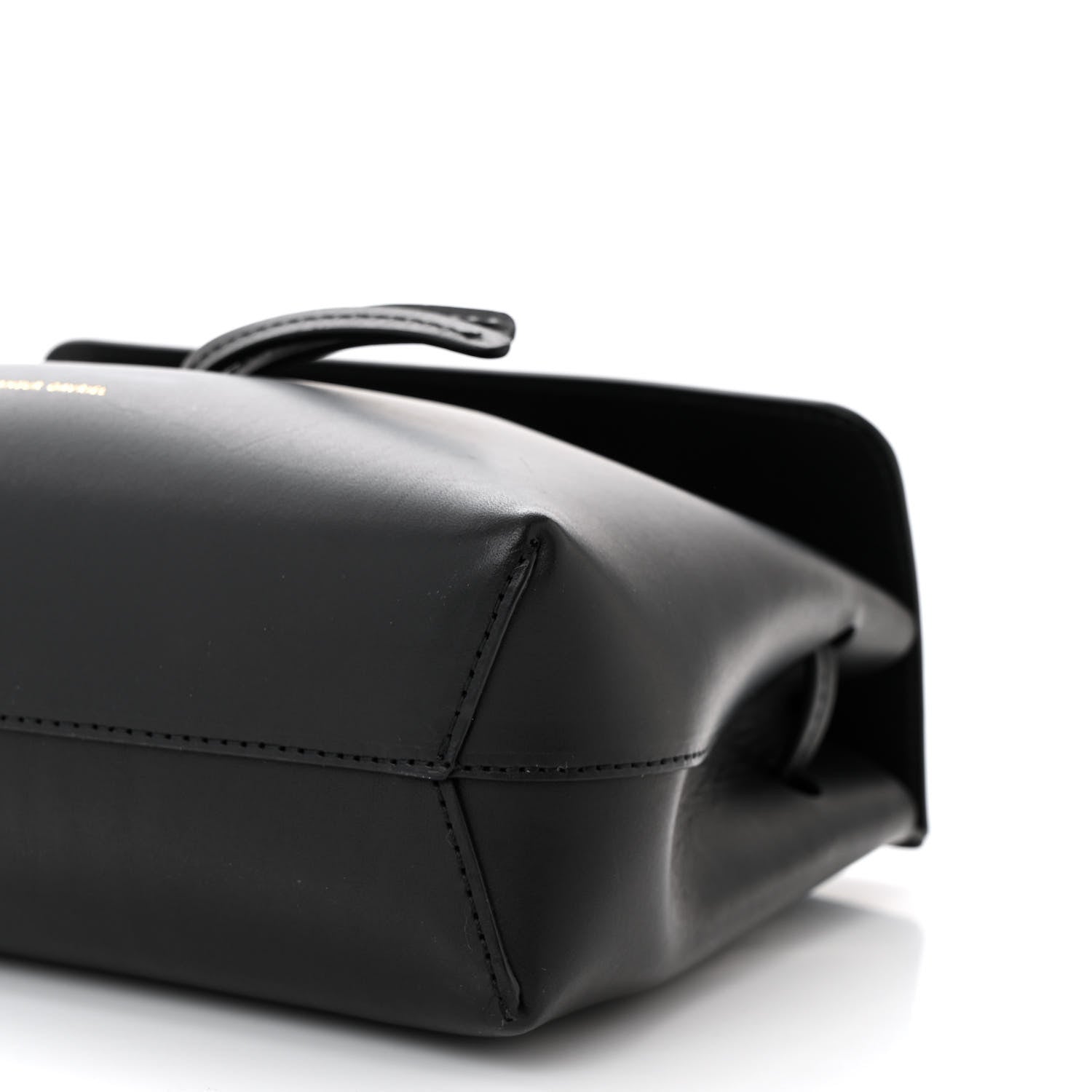 Mansur Gavriel Calfskin Mini Mini Lady Bag Black Flamma 10 of 10