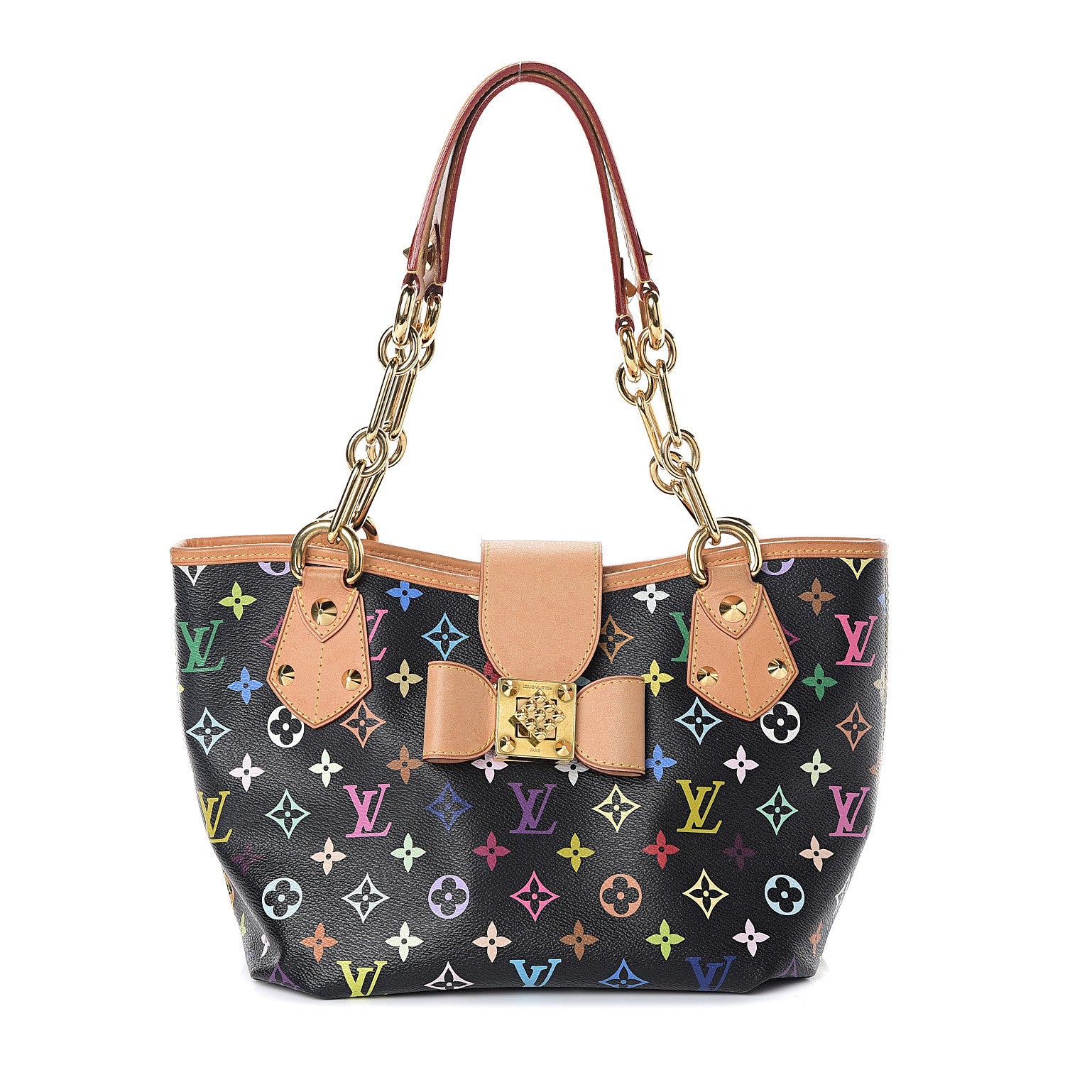 Louis Vuitton Monogram Multicolor Annie MM Black 1 of 8