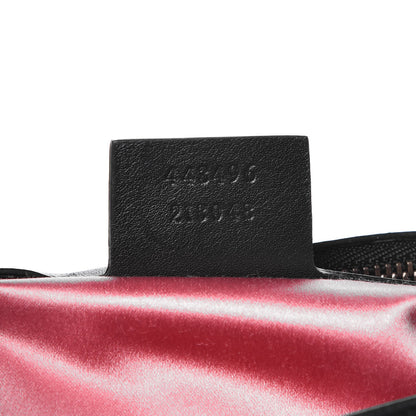 Gucci Velvet Matelasse Medium GG Marmont Shoulder Bag Black 7 of 9