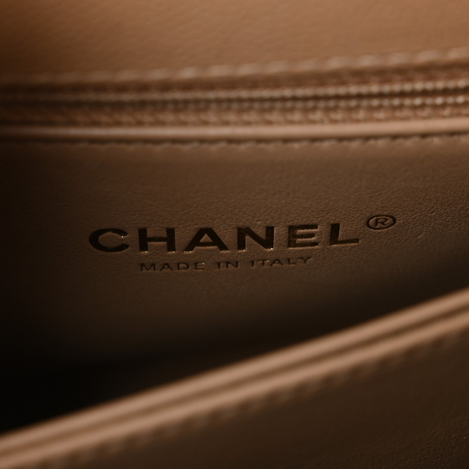 Chanel Caviar Quilted Mini Coco Handle Flap Brown 5 of 8