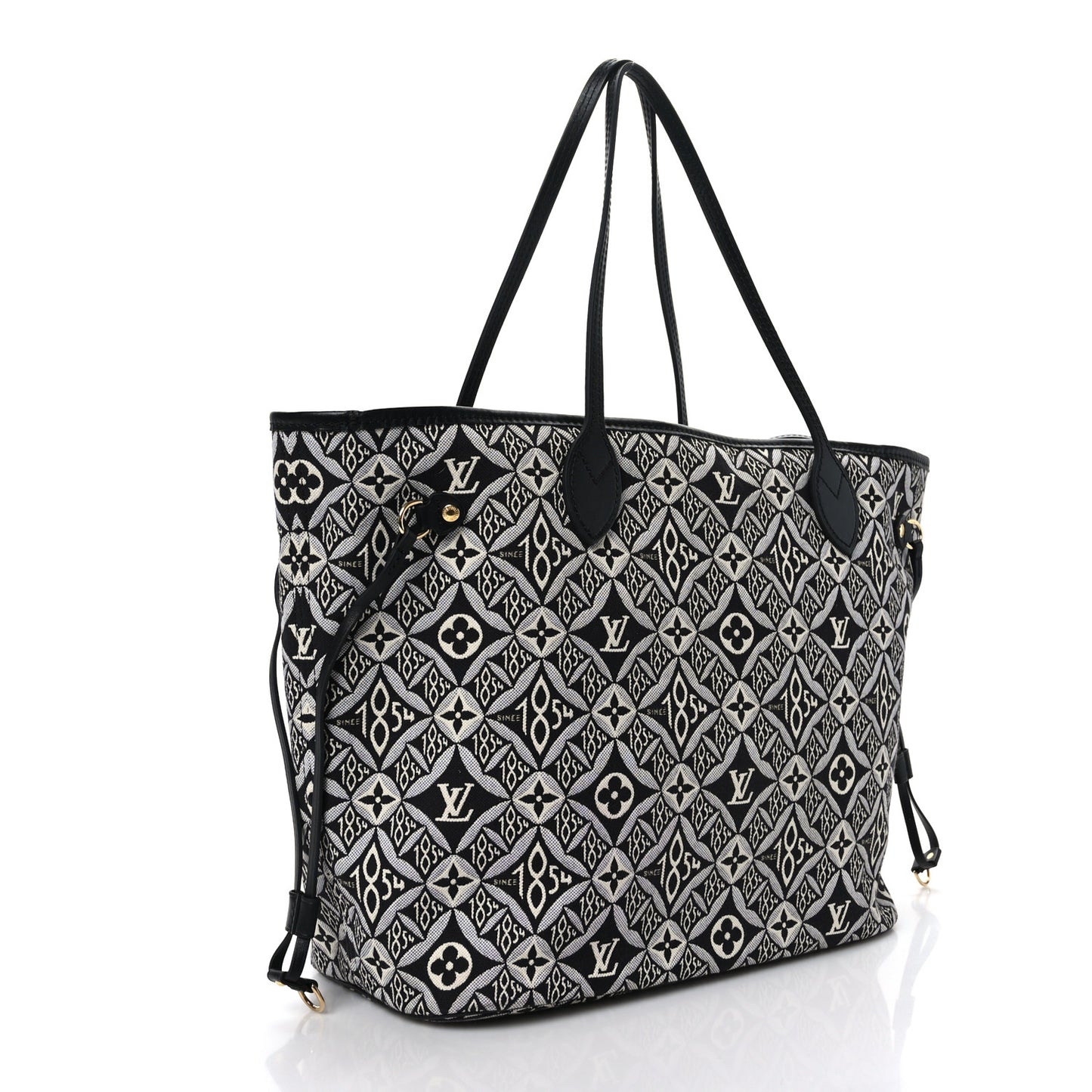 Jacquard Since 1854 Neverfull MM Grey