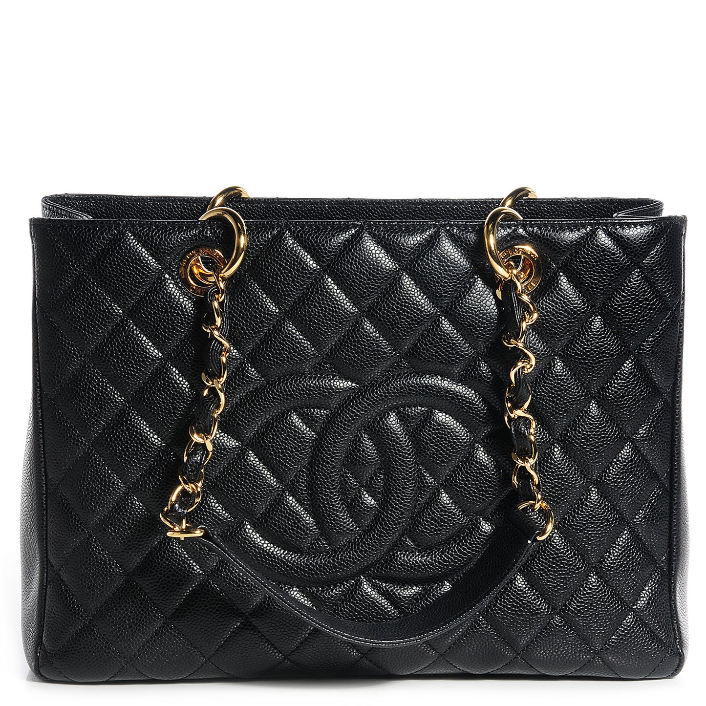 Caviar Grand Shopping Tote GST Black