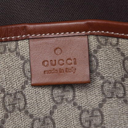 Gucci GG Plus Monogram Small Signature Web Loop Vertical Tote Light Brown 6 of 7