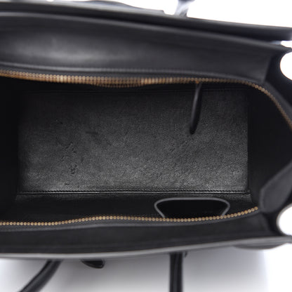Celine Smooth Calfskin Micro Luggage Black 4 of 13