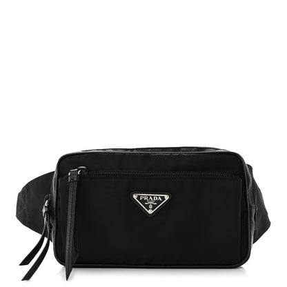 Prada Tessuto Nylon Belt Bag Black 1 of 10