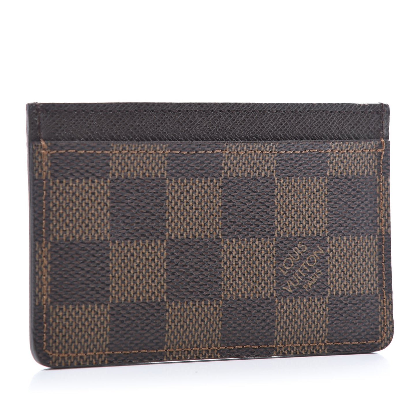 Damier Ebene Card Holder