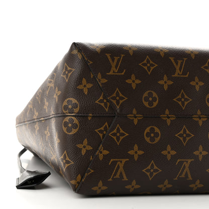 Louis Vuitton Monogram Flower Hobo Black 8 of 9