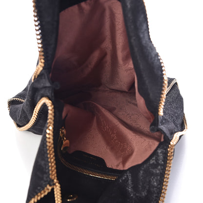 Stella McCartney Shaggy Deer Small Falabella Tote Black 5 of 10