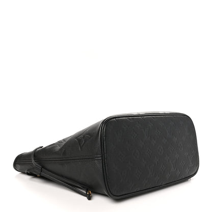 Louis Vuitton Empreinte Monogram Giant Neverfull MM Black 5 of 11