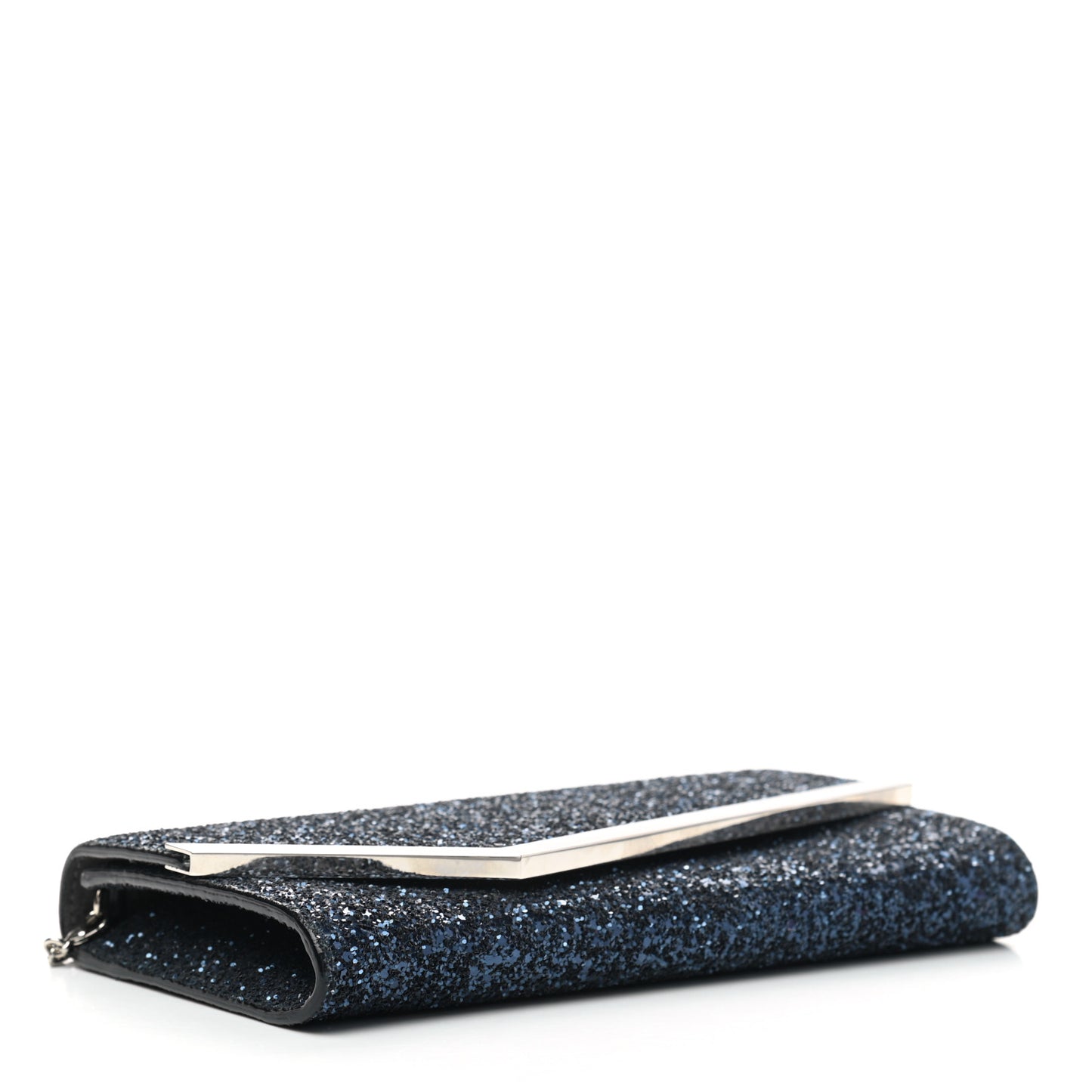 Glitter Emmie Clutch Navy