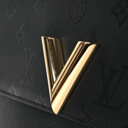 Louis Vuitton Calfskin Monogram Very One Handle Black 14 of 14