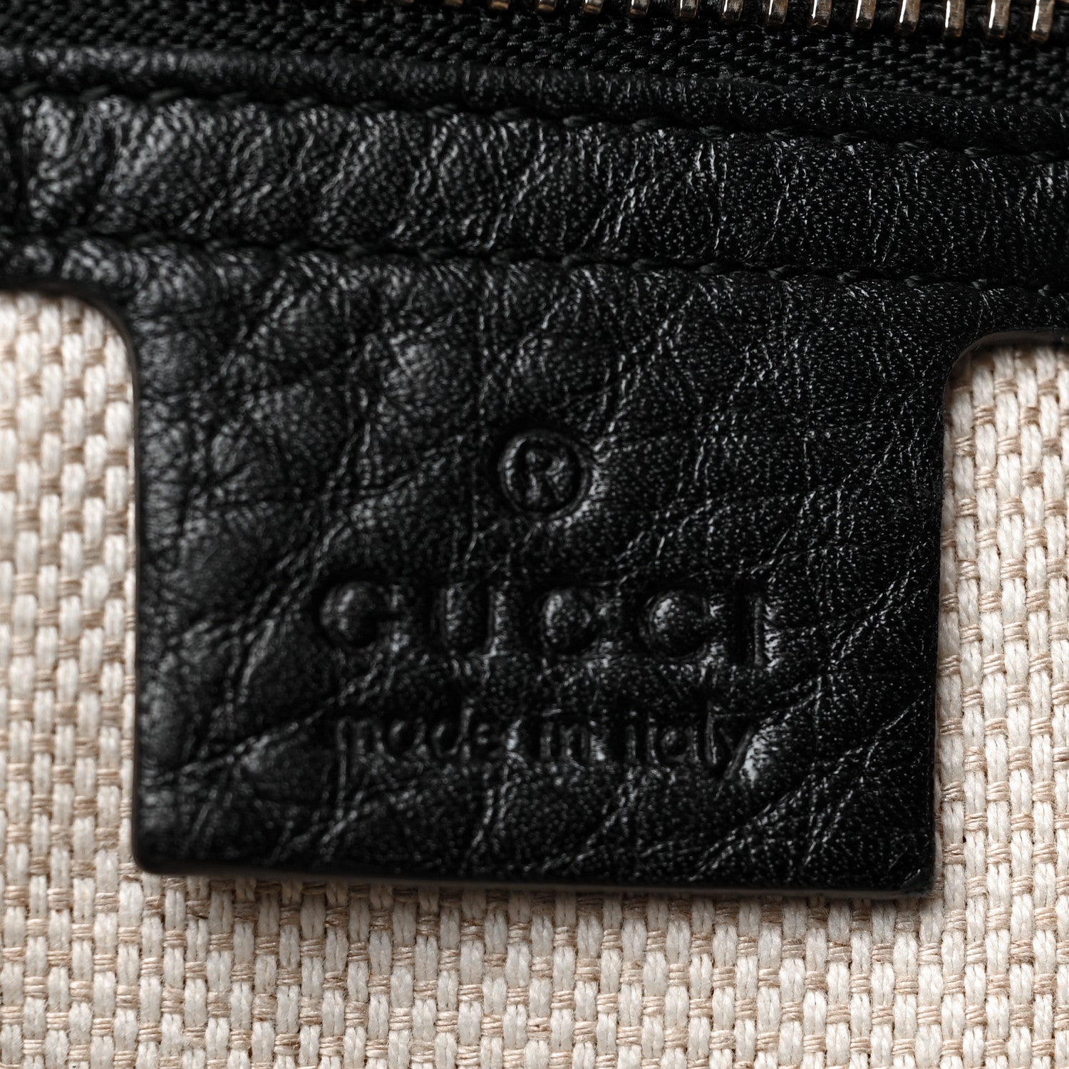 Gucci Pebbled Calfskin Medium Soho Shoulder Bag Black 6 of 13