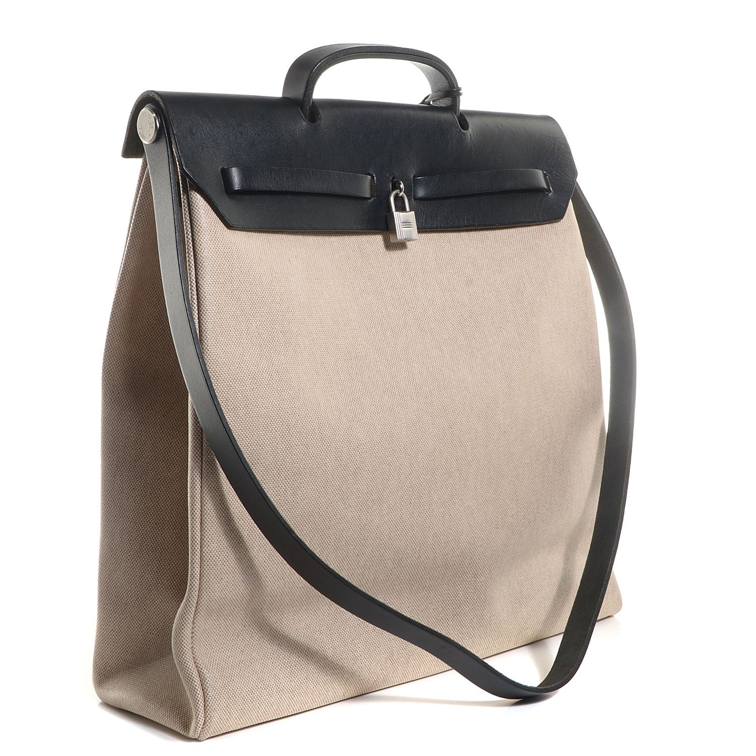 Hermes Toile Herbag GM Black 4 of 13