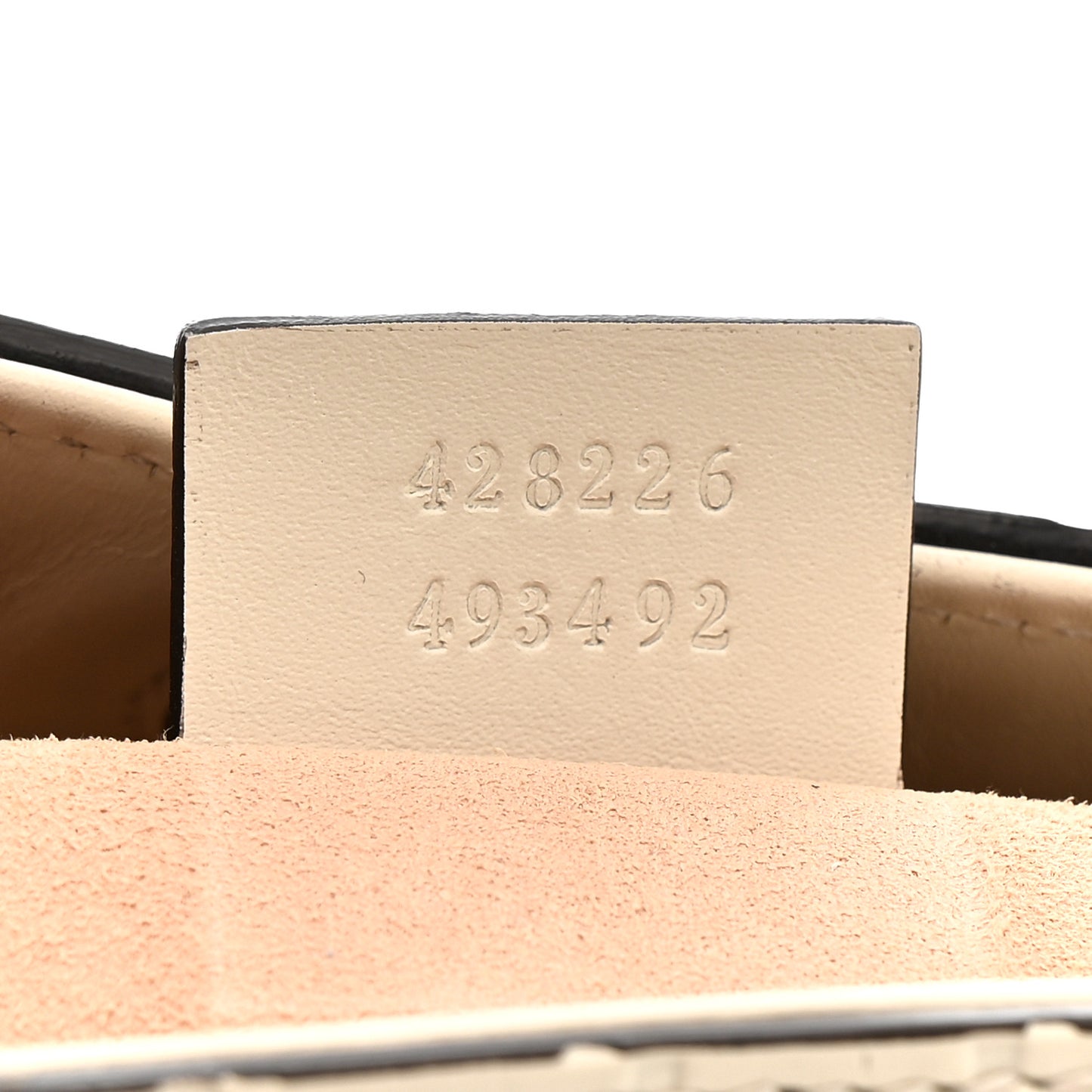 Guccissima Linea A Foldover Tote Off White