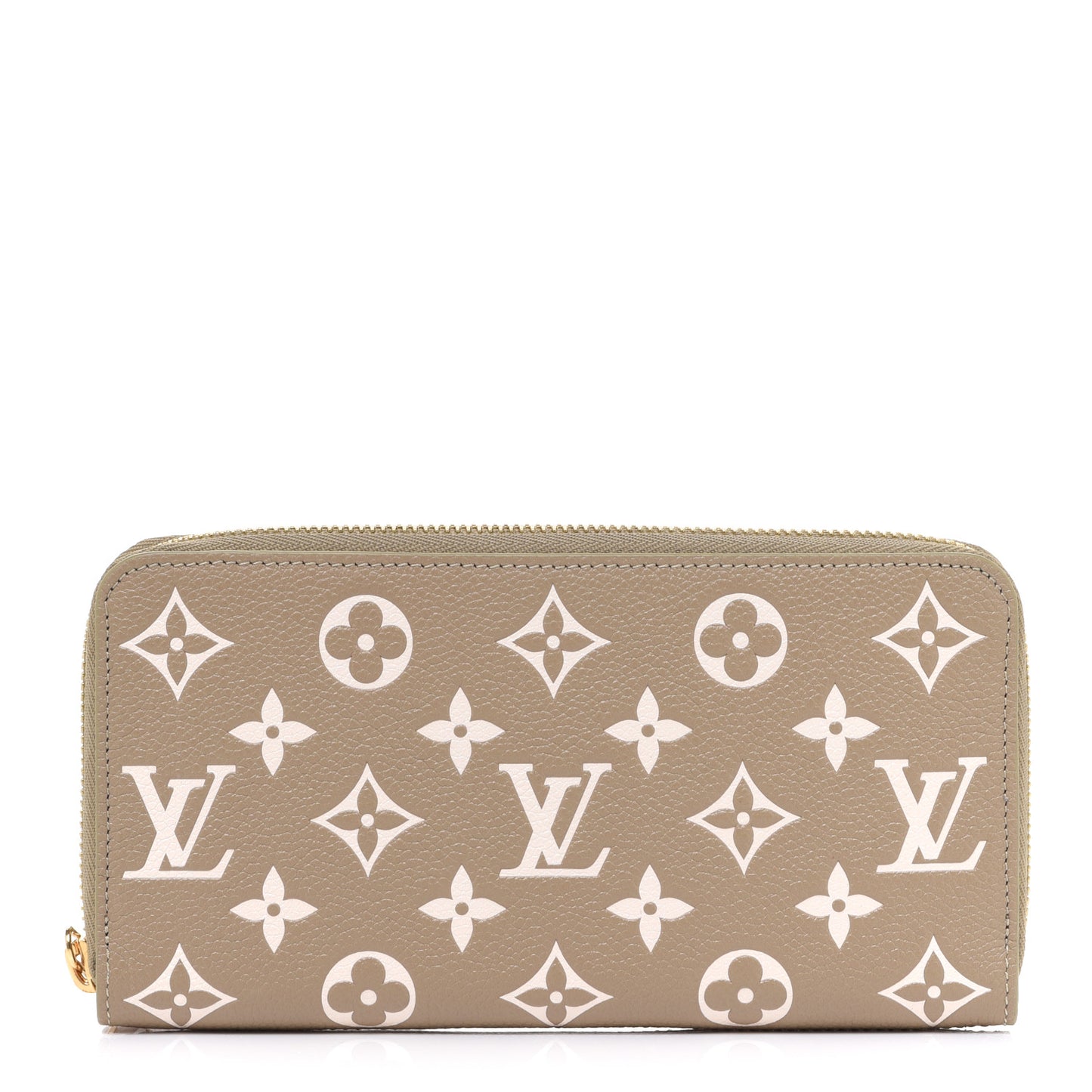 Empreinte Monogram Spring in the City Zippy Wallet Kaki Beige Cream