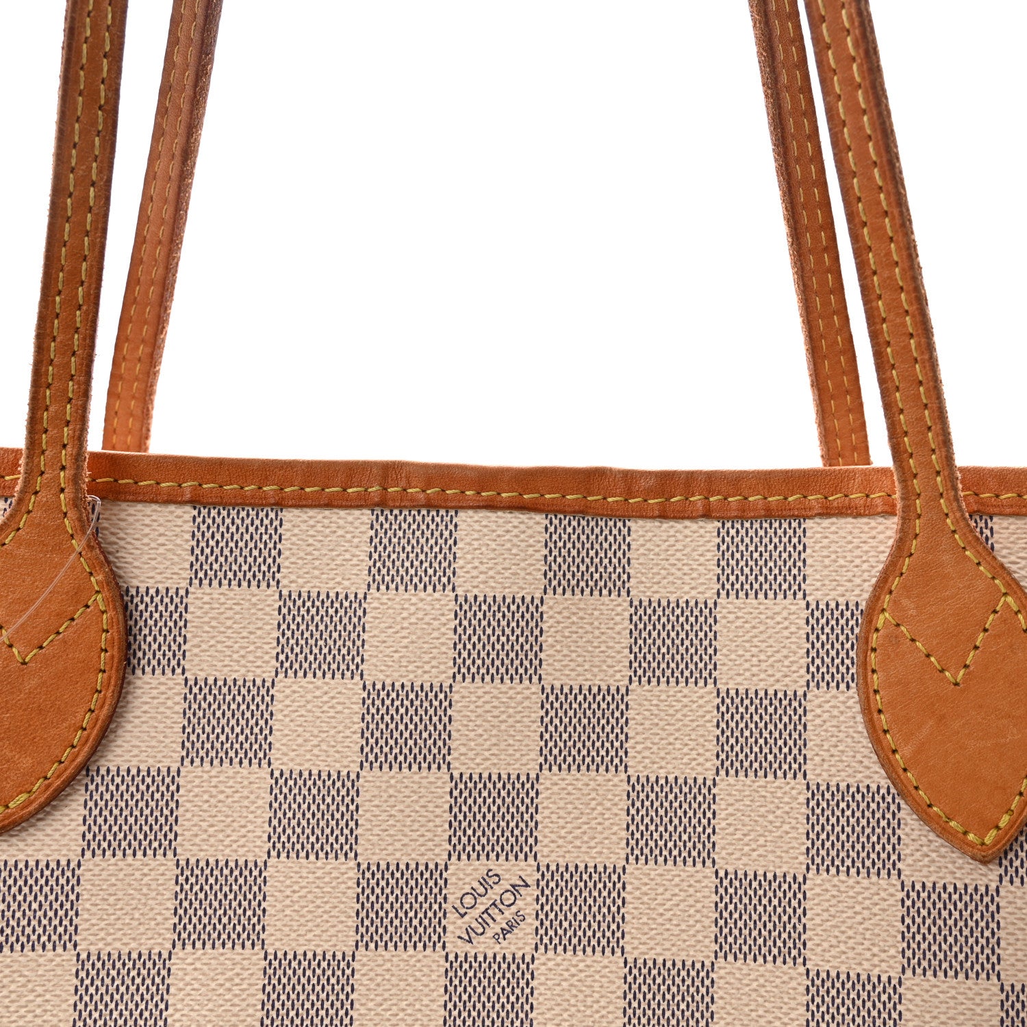 Louis Vuitton Damier Azur Neo Neverfull MM Rose Ballerine 8 of 10