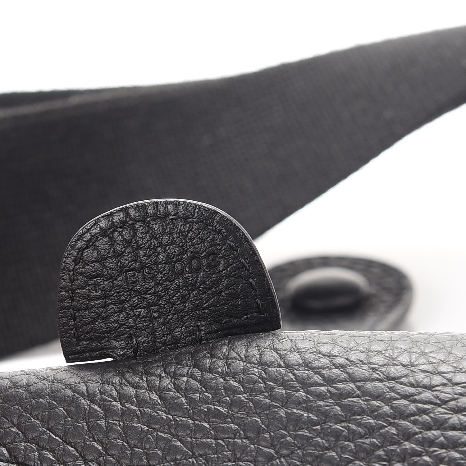 Hermes Taurillon Clemence Evelyne III PM Black 7 of 7