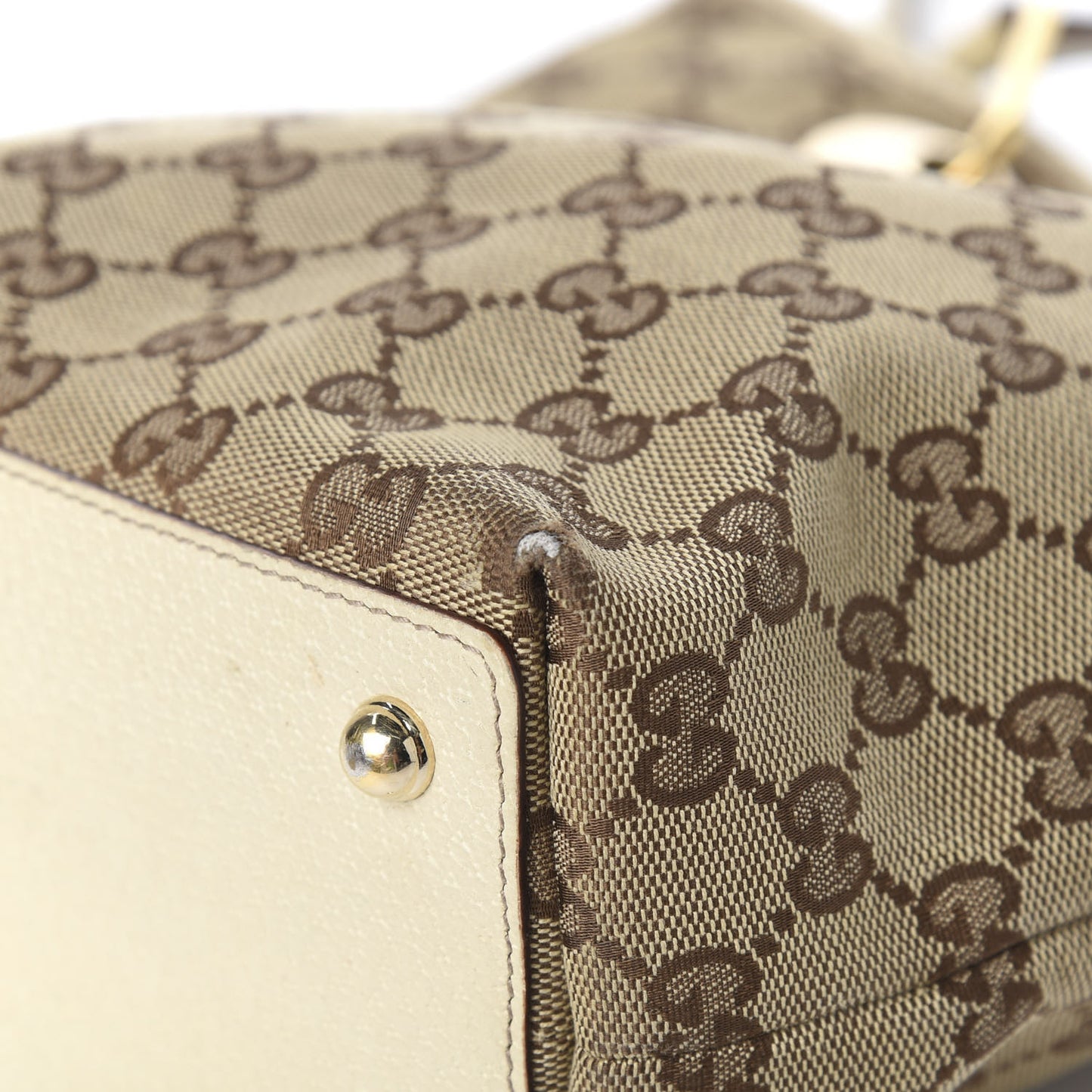 Monogram Small Eclipse Tote Off White